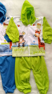 avilla - setelan baju cindung bayi tangan panjangbaju kupluk dan celana panjang bayiusia 03-18 bln