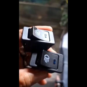 SAKLAR FOGLAMP ON OFF 2 KAKI TOMBOL LAMPU KABUT NINE LUMINOS LB1 DENGAN INDIKATOR LED SWICHT FOGLAMP MOBIL