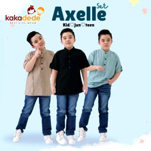 2-14T Kakadede Axelle Set - Baju Pakaian Setelan Kemeja Jeans Anak Laki-laki Cowok Cowo\\n\\n Mengenal Kakadede Axelle Set\\n\\n Desain dan Fitur\\n\\nKakadede Axelle Set adalah setelan kemeja jeans anak laki-laki yang dirancang khusus untuk memberikan kenyamanan dan gaya pada anak-anak Anda. Desain setelan ini terinspirasi dari gaya klasik dan modern, yang menciptakan tampilan yang trendi namun tetap nyaman.\\n\\nFitur utama dari Kakadede Axelle Set meliputi:\\n\\n- Kemeja jeans dengan kerah stand-up yang memberikan sentuhan formal pada setelan\\n- Celana pendek atau celana panjang dengan elastis di pinggang untuk kenyamanan maksimal\\n- Saku samping yang praktis untuk menyimpan barang-barang kecil anak\\n- Tali pinggang yang bisa dilepas dan dipasang kembali\\n\\n Bahan dan Kualitas\\n\\nBahan utama Kakadede Axelle Set adalah denim berkualitas tinggi yang tahan lama dan mudah dicuci. Denim ini dipilih karena sifatnya yang kuat dan tahan lama, serta tidak mudah robek atau sobek. Selain itu, Kakadede Axelle Set juga dilengkapi dengan finishing yang membuatnya tampak lebih elegan dan profesional.\\n\\n Kelebihan Kakadede Axelle Set\\n\\nBerikut adalah beberapa kelebihan Kakadede Axelle Set:\\n\\n- Cocok untuk anak laki-laki usia 2-14 tahun\\n- Desain modern dan trendy\\n- Bahan berkualitas tinggi dan tahan lama\\n- Tersedia dalam berbagai ukuran dan warna\\n- Mudah dicuci dan tidak mudah kusut\\n\\n Bagaimana Memilih Kakadede Axelle Set yang Tepat\\n\\n Ukuran dan Warna\\n\\nSaat memilih Kakadede Axelle Set, pastikan untuk memilih ukuran yang sesuai dengan anak Anda. Ukuran setelan ini tersedia mulai dari ukuran 2 hingga 14 tahun. Selain itu, tersedia dalam berbagai warna seperti biru, hitam, abu-abu, dan merah.\\n\\n Sesuaikan dengan Aktivitas Anak\\n\\nPastikan untuk memilih Kakadede Axelle Set yang sesuai dengan aktivitas anak Anda. Jika anak Anda aktif dan suka bermain di luar, pilih setelan dengan celana panjang dan kemeja jeans yang kuat dan tahan lama. Jika anak Anda lebih suka bermain di dalam ruangan, pilih setelan dengan celana pendek dan kemeja jeans yang lebih ringan dan nyaman.\\n\\n Perawatan Kakadede Axelle Set\\n\\nPerawatan Kakadede Axelle Set cukup mudah. Cuci setelan ini dengan air dingin dan jemur di tempat teduh. Hindari menggunakan pemutih atau deterjen yang mengandung bahan keras, karena bisa merusak bahan denim.\\n\\n Tips Menggunakan Kakadede Axelle Set\\n\\n Cara Pakai Kakadede Axelle Set\\n\\nPakaian setelan kemeja jeans anak laki-laki ini sangat mudah dipakai. Cukup kenakan kemeja jeans dan celana pendek atau celana panjang, lalu ikat tali pinggang di pinggang. Anda juga bisa menambahkan aksesoris seperti topi atau sepatu untuk menambah gaya.\\n\\n Mencocokkan dengan Aksesoris Lainnya\\n\\nUntuk menambah gaya, Anda bisa mencocokkan Kakadede Axelle Set dengan aksesoris lainnya seperti topi, sepatu, atau tas. Pilih aksesoris yang sesuai dengan warna dan desain setelan untuk menciptakan tampilan yang konsisten.\\n\\n Menghemat Kakadede Axelle Set untuk Acara Tertentu\\n\\nKakadede Axelle Set cocok digunakan untuk berbagai acara, seperti pergi ke sekolah, bermain di luar, atau acara keluarga. Namun, jika Anda ingin menghemat setelan ini untuk acara tertentu, Anda bisa menyimpannya di tempat yang aman dan menjaga agar tetap bersih dan tidak kusut.\\n\\nDengan memilih Kakadede Axelle Set, Anda akan mendapatkan setelan kemeja jeans anak laki-laki yang stylish, nyaman, dan tahan lama. Selamat berbelanja!\"