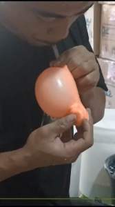 Slime bubble 10pcs berikut sedotan