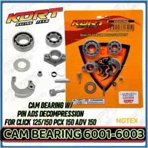 CAM BEARING W/PIN ADS DECOMPRESSION FOR CLICK 125/150 ADV 150 PCX 150 OVER SIZE 5.7/6.3mm STOCK KDRT