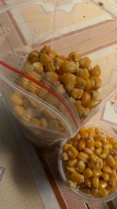 Mồi câu cá Ngô Hạt Bung Ủ Chua Gói 1kg Câu Cá Chép Cá Trôi Cá Trắm…