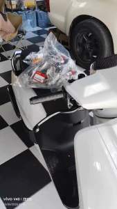 ปลอกคันเร่งสีดำแท้ศูนย์ของGiorno หลีด