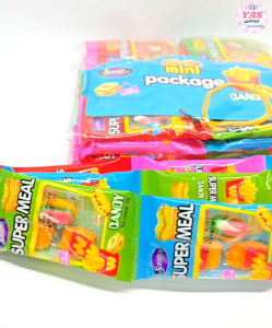 30pcs MINI PACKAGE SUPER MEAL GUMMY SW16/loot bag fillers/paninda/giveaways/party favors.