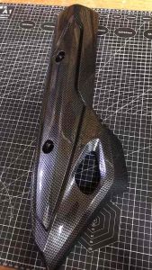 กันร้อนท่อ Pcx150 (15-17) เคฟล่า ของแต่ง มอเตอร์ไซค์