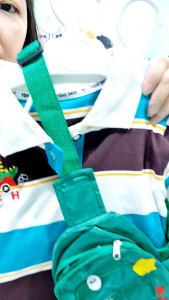 Setelan Anak Laki Laki + Tas Selempang Anak GUCI0 Pakaian Set 3pcs Import