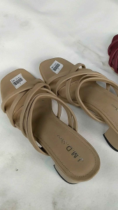 Sandal Heels Wanita Silang Murah 5Cm Kekinian AR 02