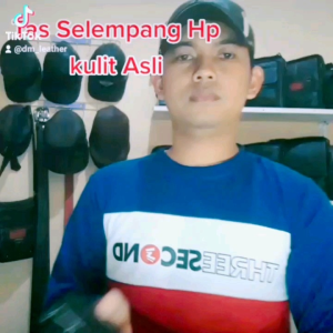 Rozzer Tas HP Selempang Pria Kulit Sapi Model Tutup