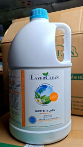 Nước rửa chén bát hữu cơ Layer Clean hương Quế