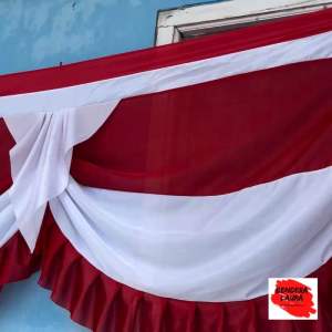 BENDERA BACKGROUND KANTOR MERAH PUTIH BENDERA 17 AGUSTUS TERMURAH TERLARIS