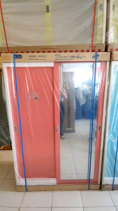 ส่งฟรี ตู้เสื้อผ้าเหล็กทั้งใบ บานเลื่อน สีพาสเทล✅️จัดส่งพร้อมยกติดตั้งให้ถึงที่กทมปริมณฑล❌️ตจว.ไม่ได้จัดส่ง