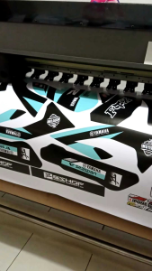 Stiker Decal Berkualitas Tinggi Untuk Yamaha WR 155 2024