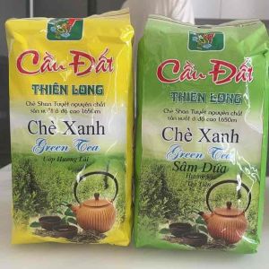 Trà Xanh Cầu Đất Đà Lạt 300g Đặc sản Đà Lạt/ Trà xanh sâm dứa Cầu Đất 300g