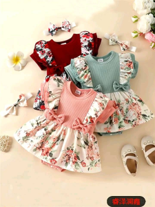 0-18 MONTHS ROMPER DRESS BABY GIRL