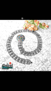 เข็มขัดล้านนาลายโบราณสวยๆ ลายดอกกุหลาบ🌹หัวแต่งพลอยหลากสีสวยๆ (ยาว40.5"-42") งานปราณีต เข็มขัดชุดไทย เข็มขัด สวยงามค่ะ belt