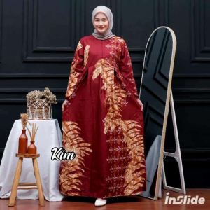 Baju gamis batik baju batik wanita longdress