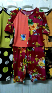 Sale 5 bộ Bà ba  bé gái 1_2 tuổi 8_12kg đồ bộ tay dài quần dài bộ đi học đi chơi bộ truyền thống