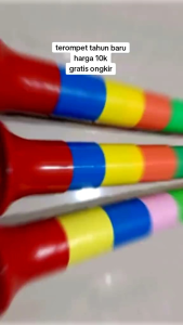 Terompet Tahun Baru: Mainan Anak-Anak & Jualan Keliling Murah