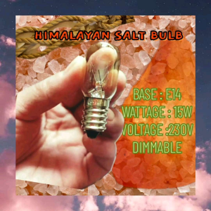 E14 15W HIMALAYAN SALT LAMP BULB REF BULB