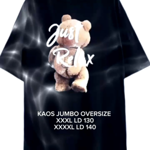 ( COD ) KAOS JUMBO XL-XXL-XXXL-XXXXL- BIG JR - KAOS ATASAN JUMBO - OVERSIZE - T-SHIRT - PAKAIAN