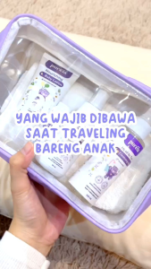 Purela paket perawatan baby and kid skincare bayi paket kidy glow free boneka beruang