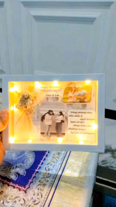 PIGURA POTO 3D BOX CUSTOM UK 125x185 { Cocok Untuk Hadiah Kado Ulang Tahun Kado Pernikahan Kado Wisuda Kado Perpisahan & Kenang-Kenangan }