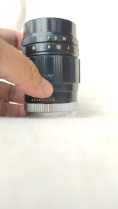 เลนส์มือหมุน SANKYO KOKI Tokyo KOMURA 105 mm F2.5(22) Telephoto Mount AR #233099