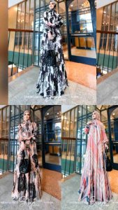 OMEIRO SEROJA SENJA SHELLA: Baju Dress Gamis Syari Seroja Series 2 By Omeiro