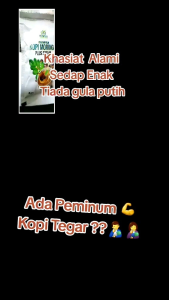 KOPI MORINGA  PLUS  STEVIA  HEALTHY NUTRITIOUS COFFEE NO WHITE SUGAR ADA SIJIL HALAL EXPIRE Sep 2027