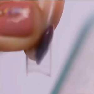 เล็บปลอม เล็บต่อ ทิปต่อแบบครึ่งเล็บ แพค 500 ชิ้น French Ballerina Fake Nail Tips