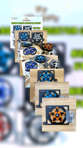 RHINO RACING NVX155 NMAX155 V1 V2 RADIATOR COVER CNC BENTUK CAPTAIN AMERICA ALLOY COOLANT COVER NET TANK CAP COVER Motorcycle Automotive