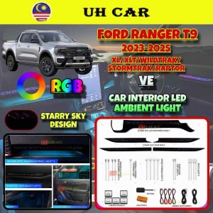 (VE) (RGB) Ford Ranger T9 Raptor 2023-2025 Car Interior Led Ambient Light Foot Lamp Light Oem Part Replace