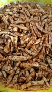 Basreng Stik Pedas Extra Daun Jeruk 500 Gram