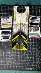 Paket Lengkap Stiker Livery Rahma & Headlamp