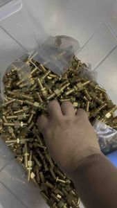 ข้อต่อสายพ่นยา ทองเหลืองแท้ 8.5 mm