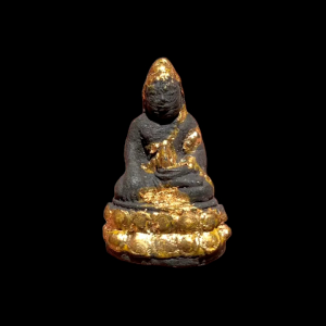 พระกริ่ง เนื้อผงใบลานปิดทอง เก่ามาก วัดสุทัศน์ #4255