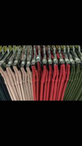 OFFICE LADIES STRAIGHT CUT LONG SLACK PANTS STRETCHABLE