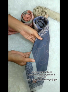 Nadheera Luxury | Kerudung Terbaru Gianni Scraft Motif