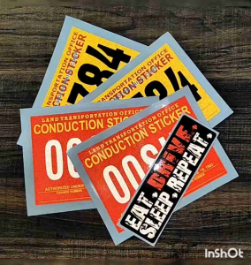 restoration conduction sticker 3M high quality durability reflective laminated sticker