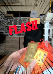 แผ่นยันต์  แผ่นทอง พระสิวลี สาริกาลิ้นทอง แผ่นทองเหลือง อักขระ ยันต์มหามงคล ทั้ง 9  แชกงหมิว  แผ่นทองเหลือง