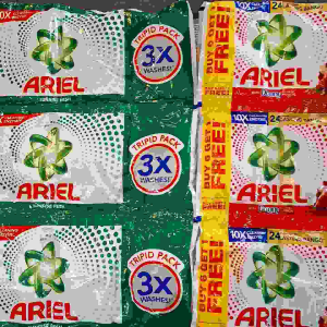 Ariel tripid pack powder detergent