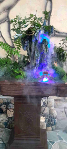 Hòn Non Bộ Làm Từ Đá Thác Nước Đẹp Dài 65cm rộng 35cm cao 52cm