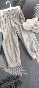 zea pants celana wanita korea /celana jogger korea / celana bahan cotton twill ukuran XL dan XXL