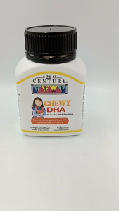 21st Century Chewy DHA orange Lemon Flavour 45s EXP 04/28