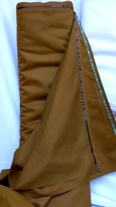 (PROMO TERMURAH) kain pemda khaki hitam putih super premium bahan seragam pdh pns semiwool premium