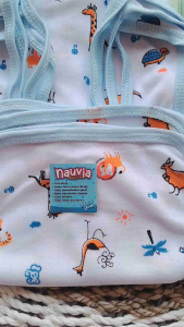 2 in 1 / 12pcs popok dan 3pcs bedong baby soft and smooth / perlengkapan bayi baru lahir