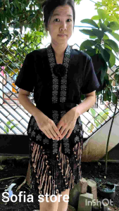 Atasan Saja Kebaya Encim Moderen Remaja Dewasa Lisa Lengan Pendek