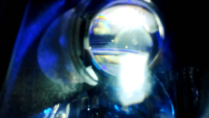 โคมไฟหน้า Dmax 2011 อัพเกรดชุดลูกแก้ว Bi LED 57w