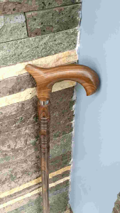 Tongkat jalan kayu kalimosodo model timur tengah profil C355