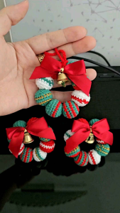 [SG READY STOCK]CHRISTMAS Wreaths/Christmas ornament/gifts/car ornament/圣诞花环吊饰/圣诞礼物/车吊饰